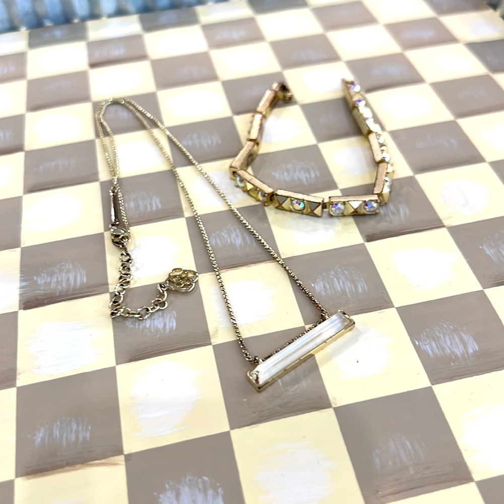 Kendra Scott Necklace & Bracelet
